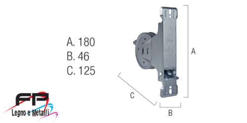 Avvolgitore interasse 142-165